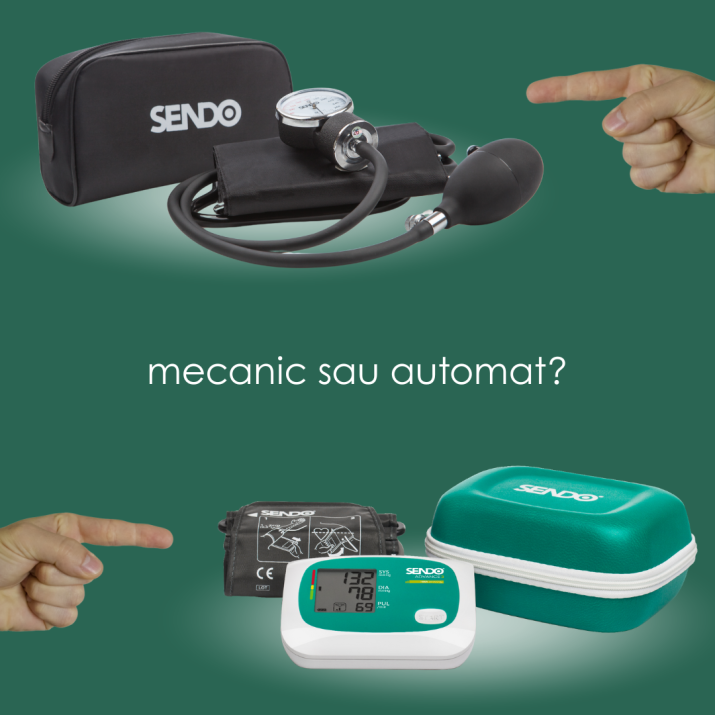 Aparat de măsurare a tensiunii arteriale - mecanic sau automat?  